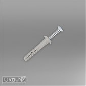 LIKOV Zarážecí hmoždinka s hřibovou hlavou ZHH-PP pr. 6mm, délka 80mm